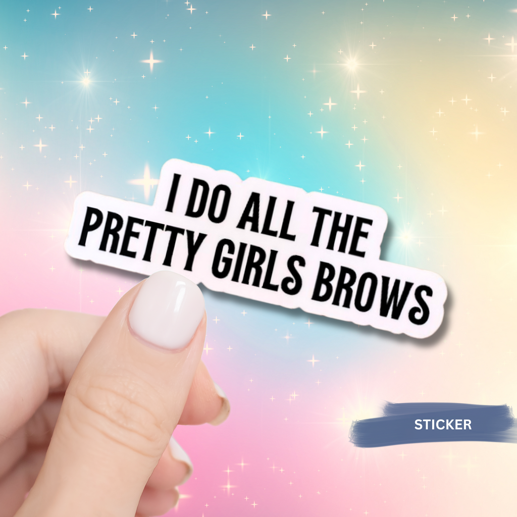 Professional Beauty Vinyl Decal Custom Salon Equipment Sticker Water Resistant Design Premium Quality Adhesive Black Text White Background Perfect Esthetician Gift Idea Laptop Water Bottle Compatible Modern Studio Accessory Durable Die Cut