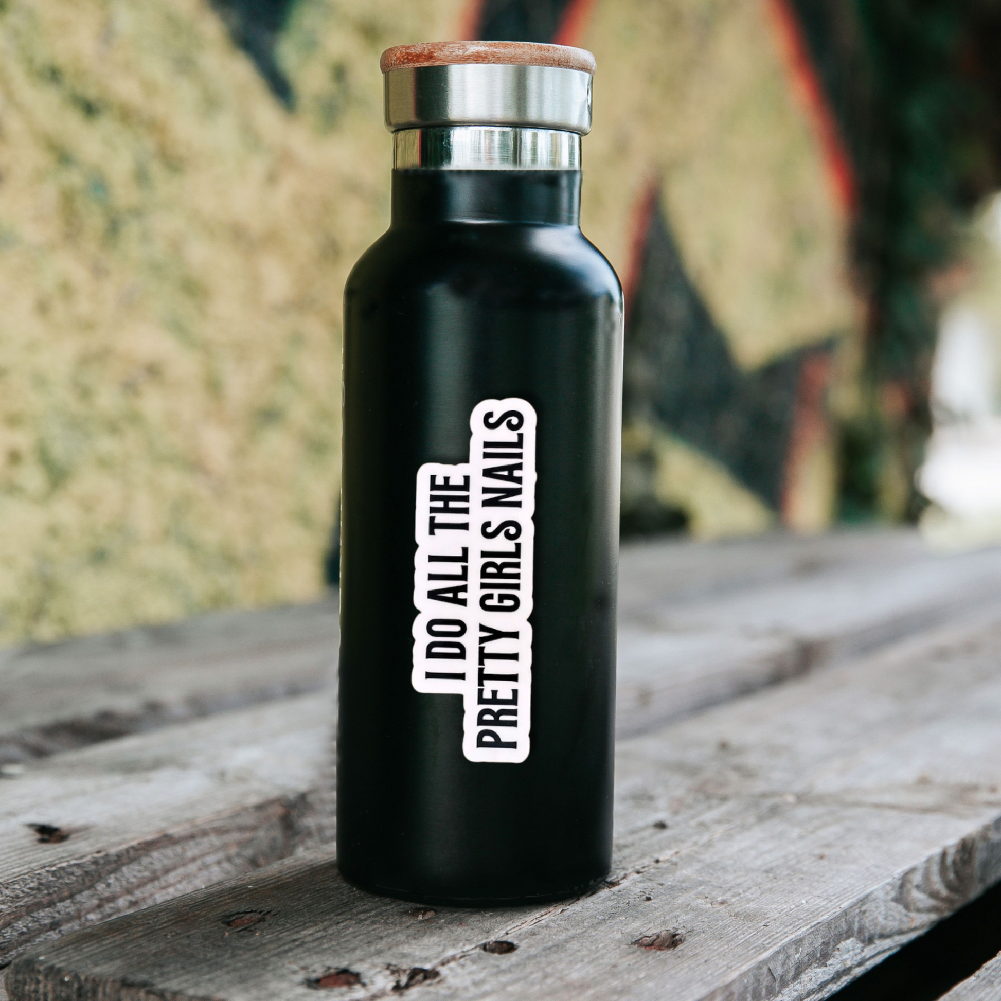 Nail Technician Vinyl Sticker Professional Beauty Salon Equipment Water Resistant Design Black Text Humor Quote Tool Bottle Laptop Decoration Premium Quality Material Long Lasting Application Easy Install Workspace Accessory Perfect Gift