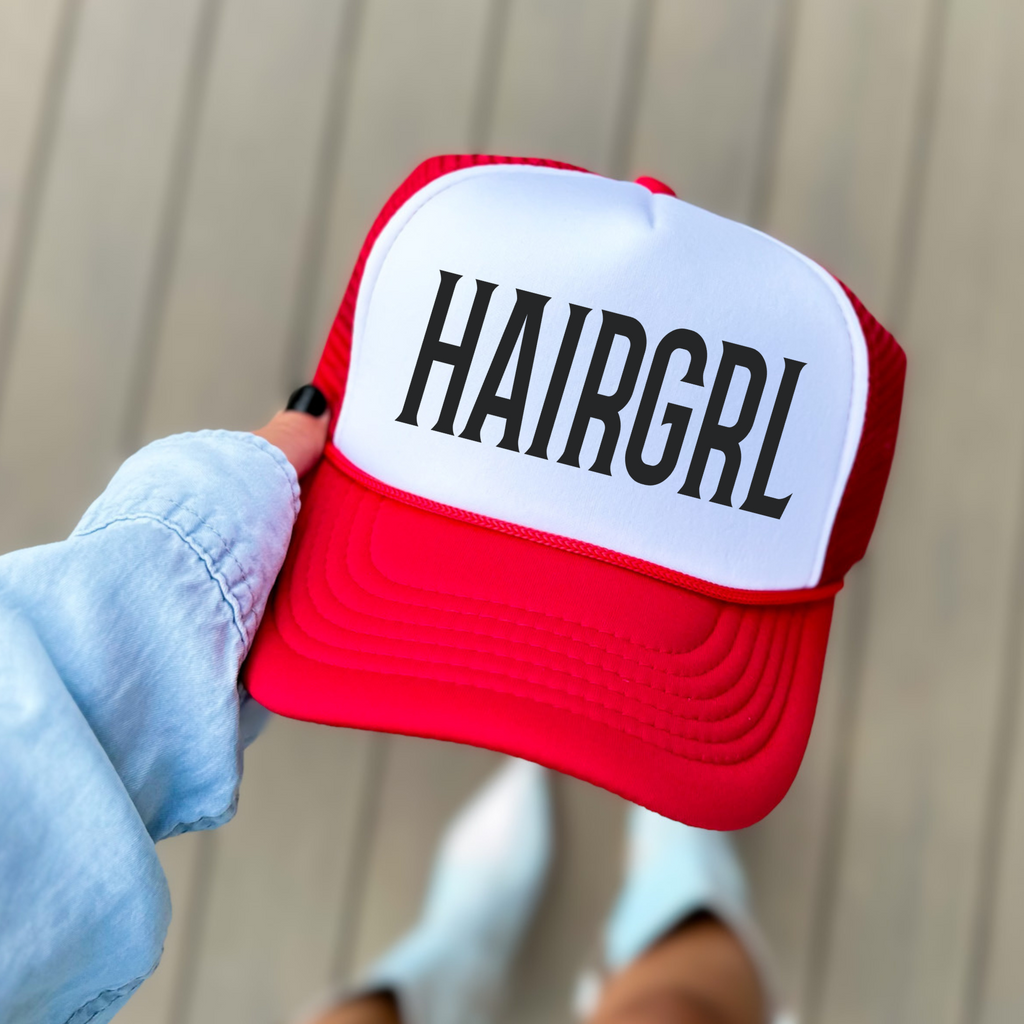 HAIRGRL Professional Baseball Cap Adjustable Salon Work Hat Stylist Fashion Accessory Universal Fit Design Multiple Color Options Available Premium Quality Construction Comfortable Daily Wear Perfect Professional Gift Modern Style Statement