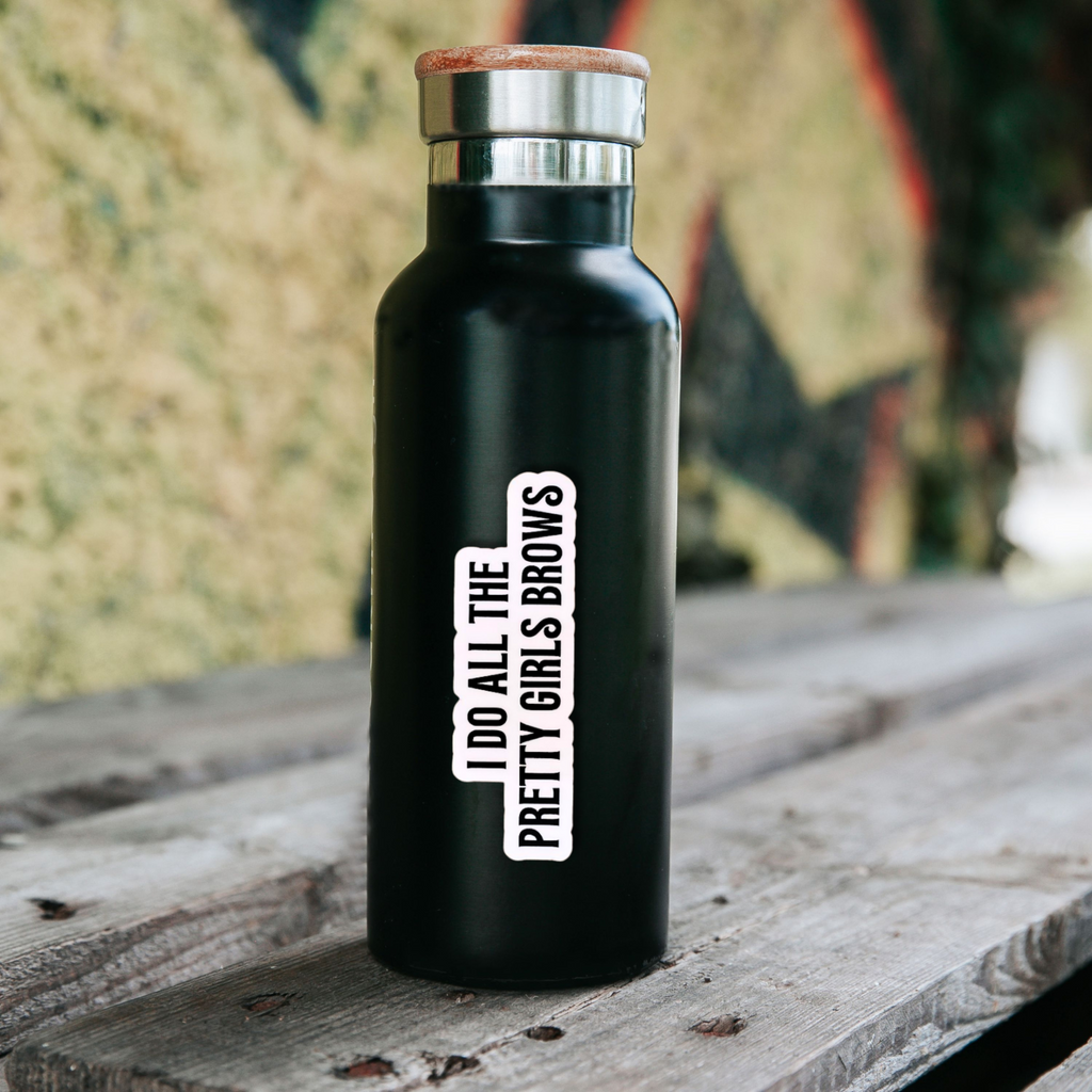 Professional Beauty Vinyl Decal Custom Salon Equipment Sticker Water Resistant Design Premium Quality Adhesive Black Text White Background Perfect Esthetician Gift Idea Laptop Water Bottle Compatible Modern Studio Accessory Durable Die Cut