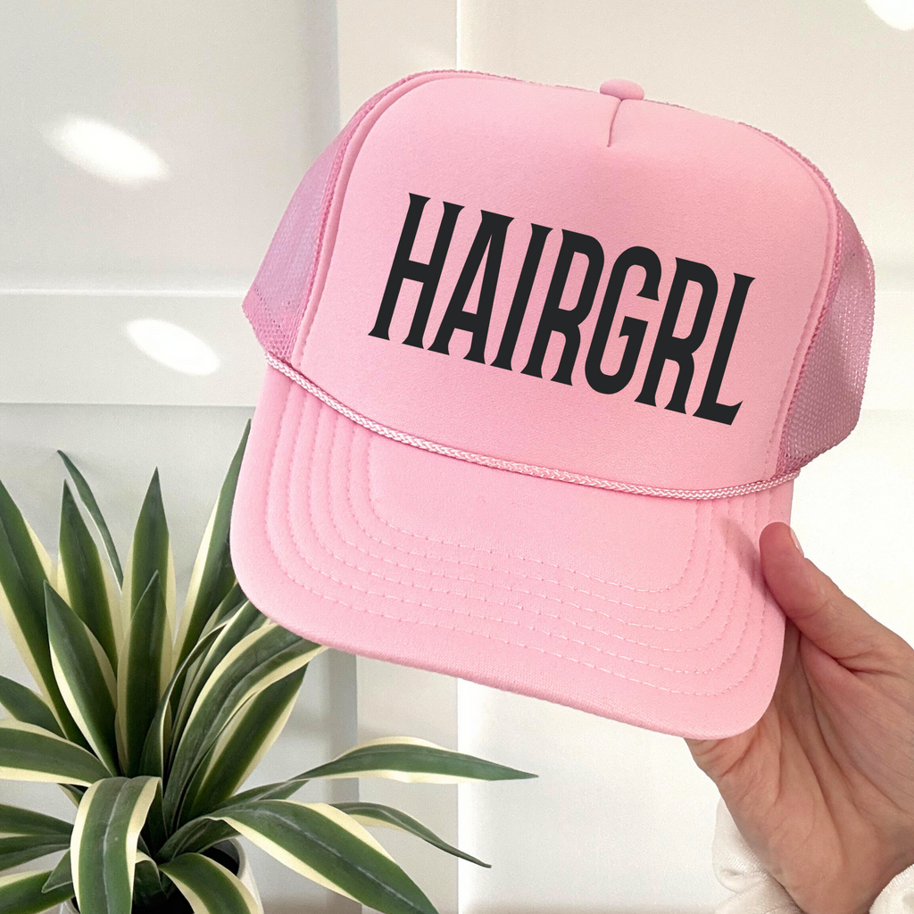 HAIRGRL Professional Baseball Cap Adjustable Salon Work Hat Stylist Fashion Accessory Universal Fit Design Multiple Color Options Available Premium Quality Construction Comfortable Daily Wear Perfect Professional Gift Modern Style Statement