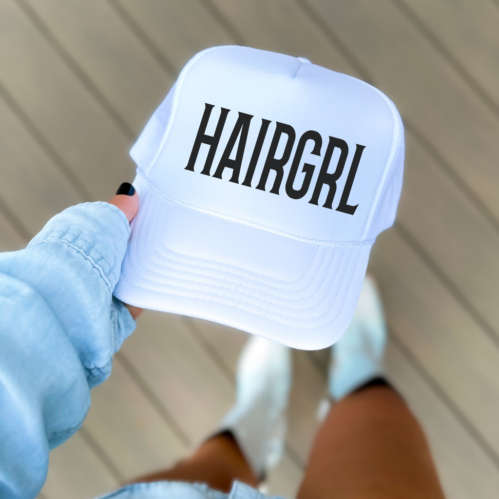 HAIRGRL Professional Baseball Cap Adjustable Salon Work Hat Stylist Fashion Accessory Universal Fit Design Multiple Color Options Available Premium Quality Construction Comfortable Daily Wear Perfect Professional Gift Modern Style Statement