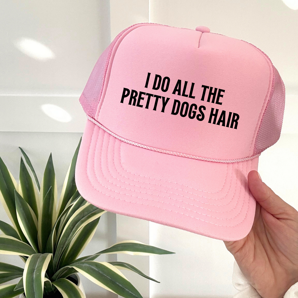 Professional Dog Groomer Hat Work Wear Baseball Cap Adjustable Fit Salon Style Accessory Pet Stylist Essential White Base Design Custom Text Print Premium Quality Construction Comfortable Daily Wear Perfect Professional Look Modern Fashion