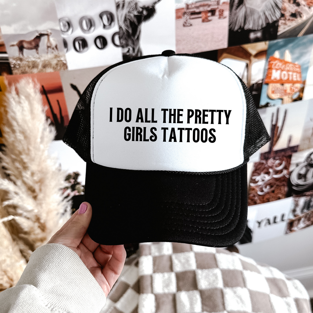Tattoo Artist Professional Hat Studio Gear Mesh Back Trucker Cap Snapback Design Comfortable Fit Headwear Work Style Fashion Accessory Cool Studio Wear Premium Quality Construction Multiple Color Options Artist Collection Trendy Shop