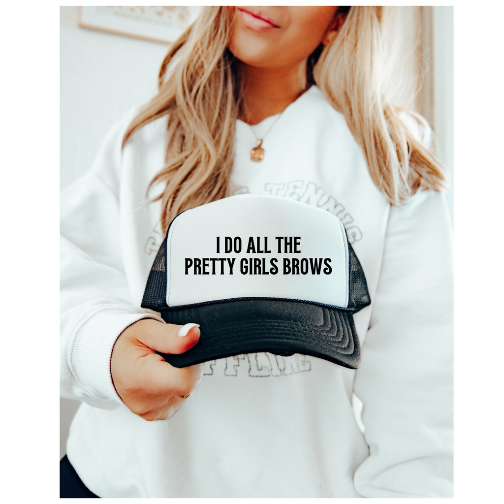 Brow Artist Baseball Hat Professional Salon Worker Cap Modern Style Statement Design Perfect Career Gift Adjustable Comfort Fit Daily Work Essential Beauty Professional Accessory Stylish Work Wear Quality Construction Modern Career Fashion