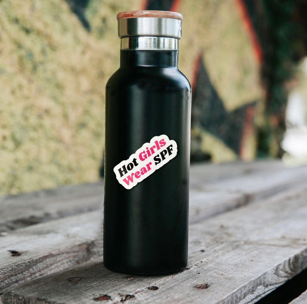 Hot Girls Wear SPF Sticker