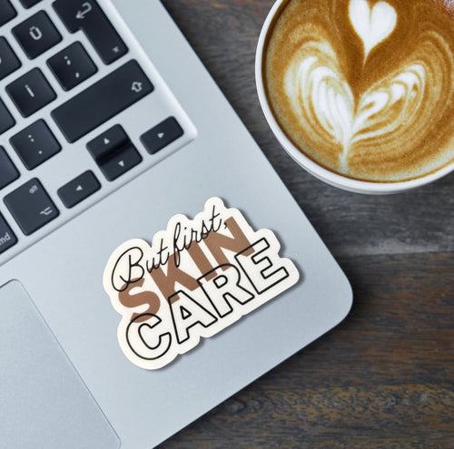 But First Skincare Sticker